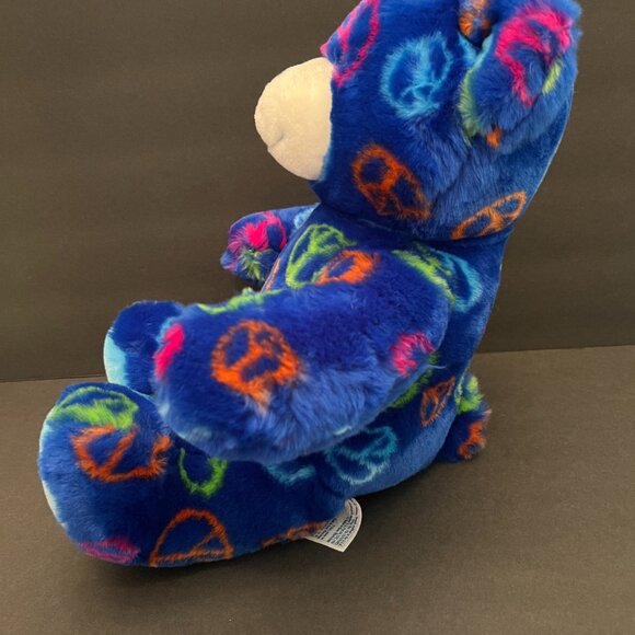 Build-A-Bear Peace Sign Teddy Bear - Picture 2 of 3